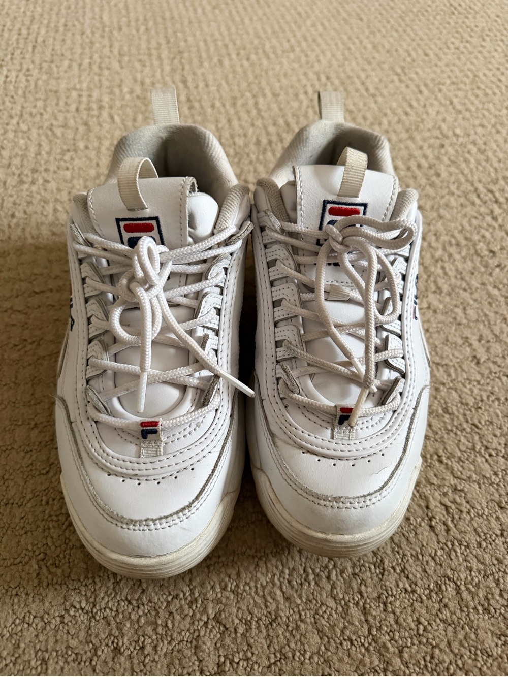 White Athletic Sneakers - Classic Casual Comfort